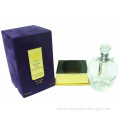 Luxury Purple Velvet Paper Perfume Box